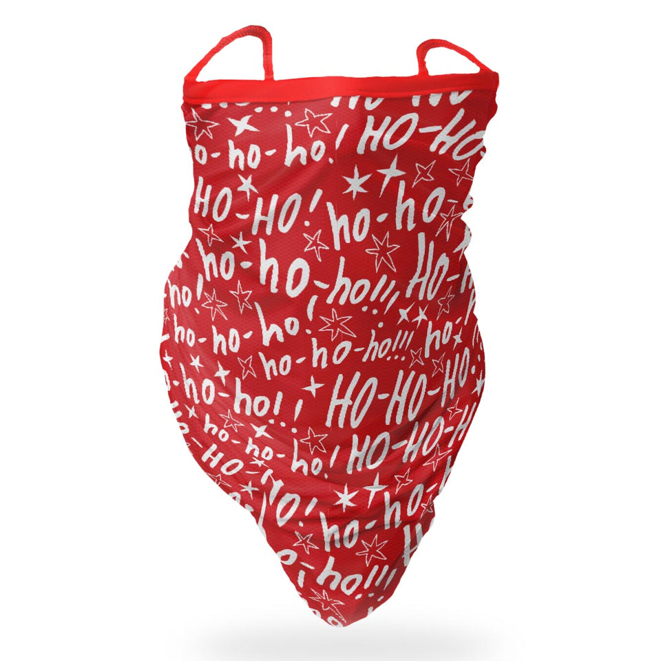 3 x Ho ho ho ho  - Bandana - Neck Gaiter - Sleeve - Scarf