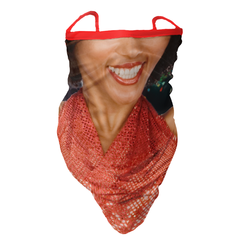 3 x Lady in Red  - Bandana - Neck Gaiter - Sleeve - Scarf