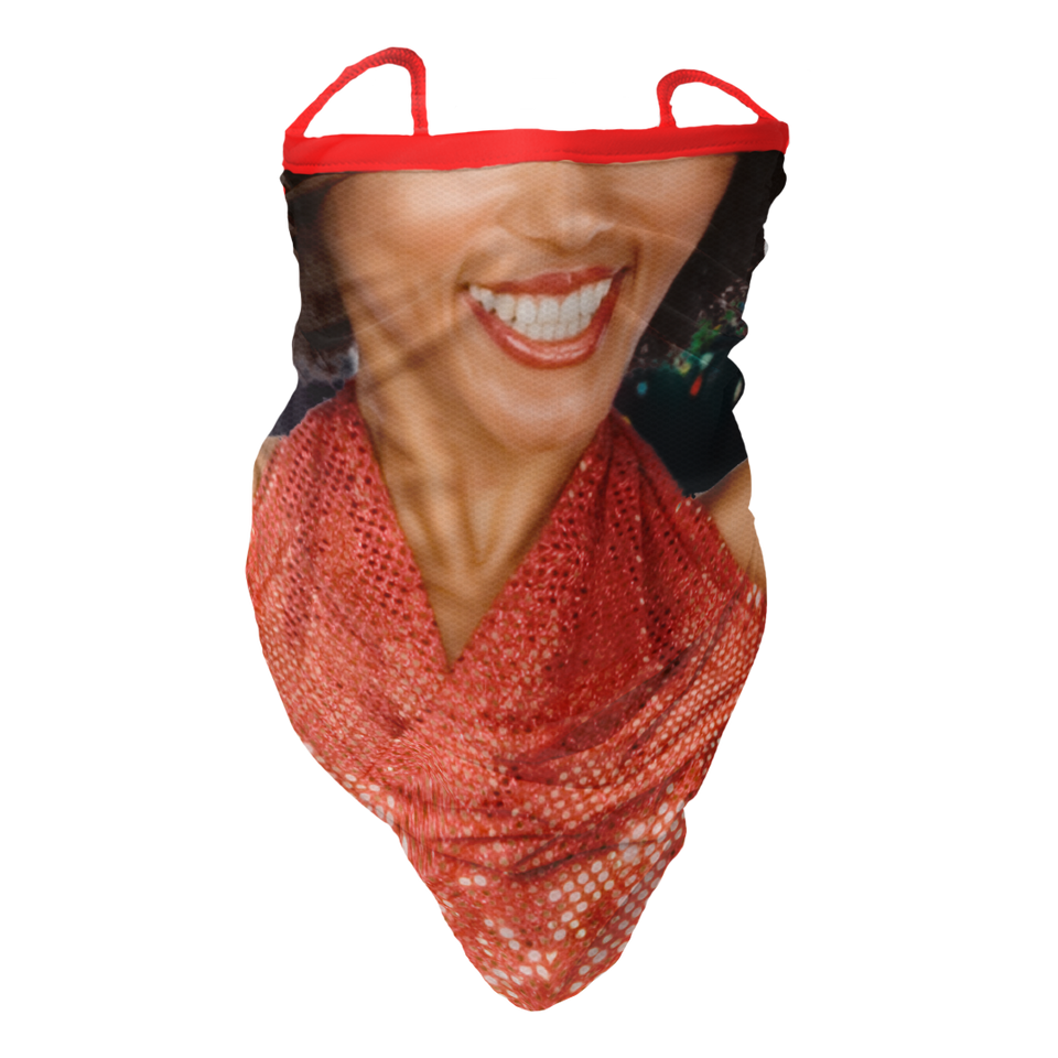 3 x Lady in Red - Bandana - Neck Gaiter - Sleeve - Scarf