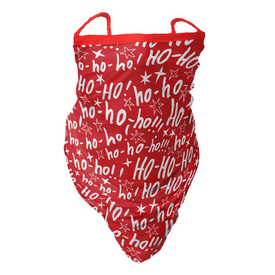 3 x Ho ho ho ho  - Bandana - Neck Gaiter - Sleeve - Scarf