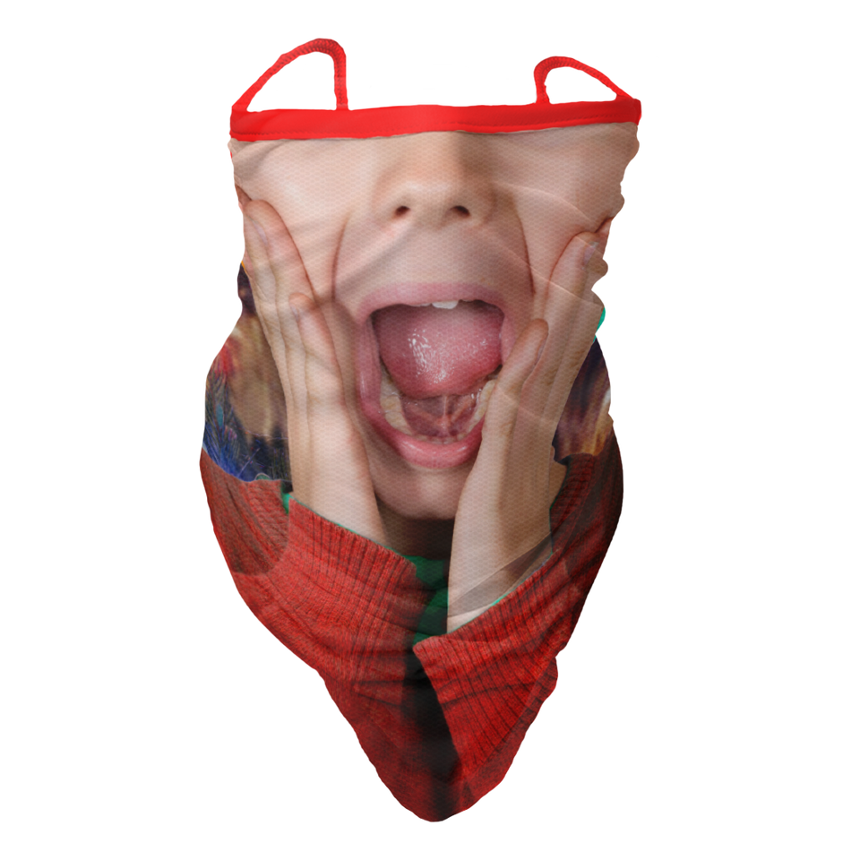 3 x Home Alone Scream- Bandana - Neck Gaiter - Sleeve - Scarf