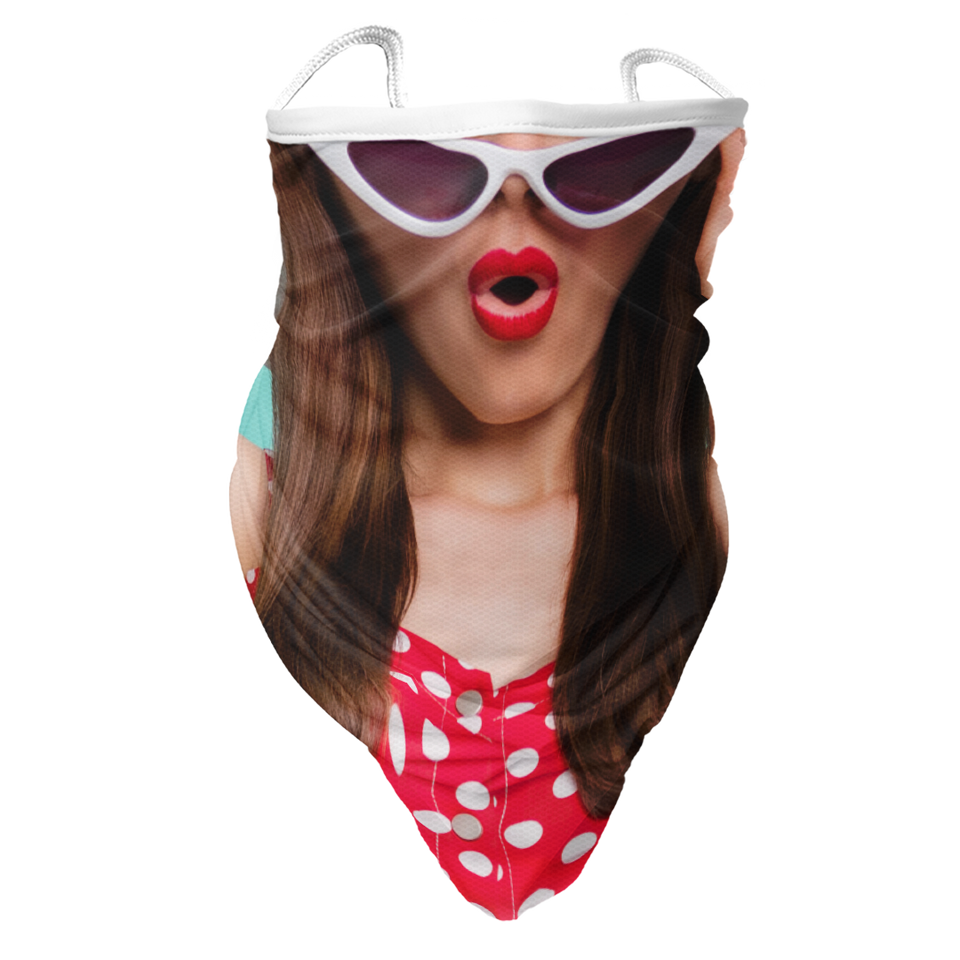 3 x Polka Dots - Bandana - Neck Gaiter - Sleeve - Scarf