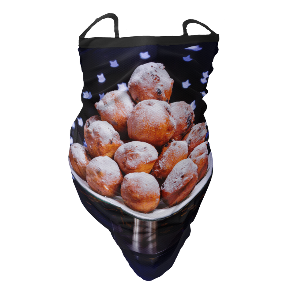 3 x Donut balls - Bandana - Neck Gaiter - Sleeve - Scarf