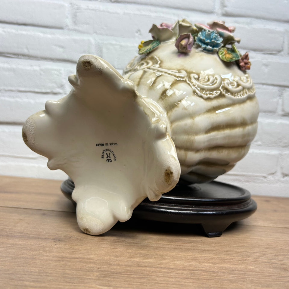 Large 40cm Capo di Monte Porcelain vase