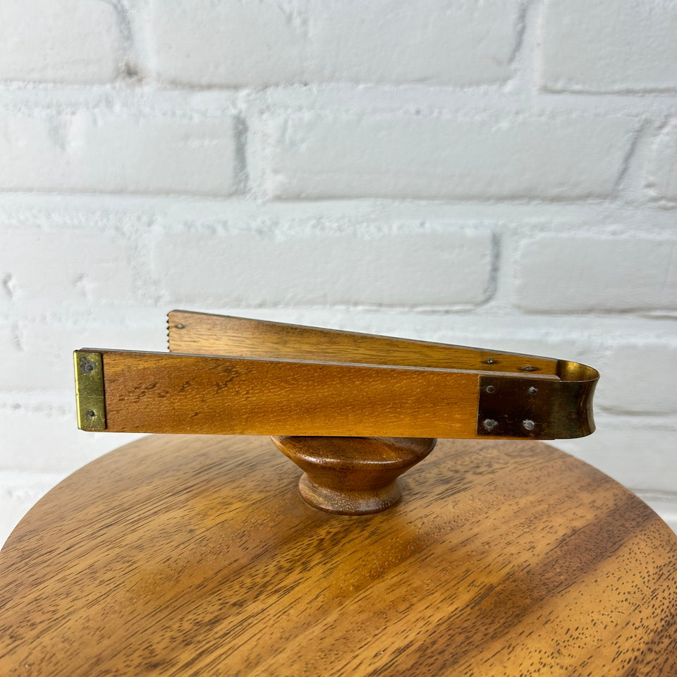 1960s Japanese Vintage Teakwood & Copper Ice Bucket