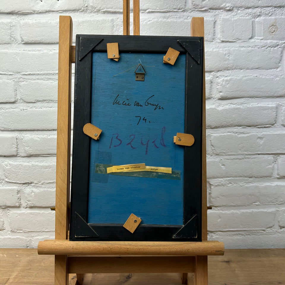 Oil painting English Lawyers - "The elite" 1974