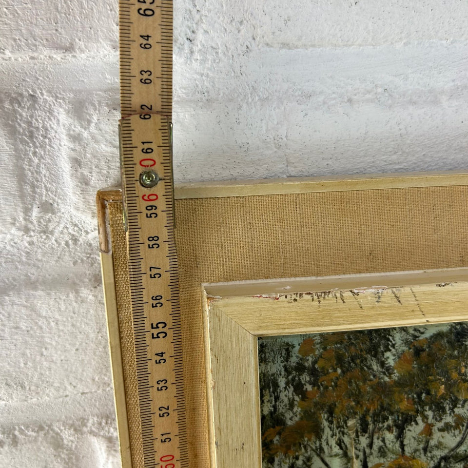 Dutch School - 19-20th century - Farm in the forest of Holland