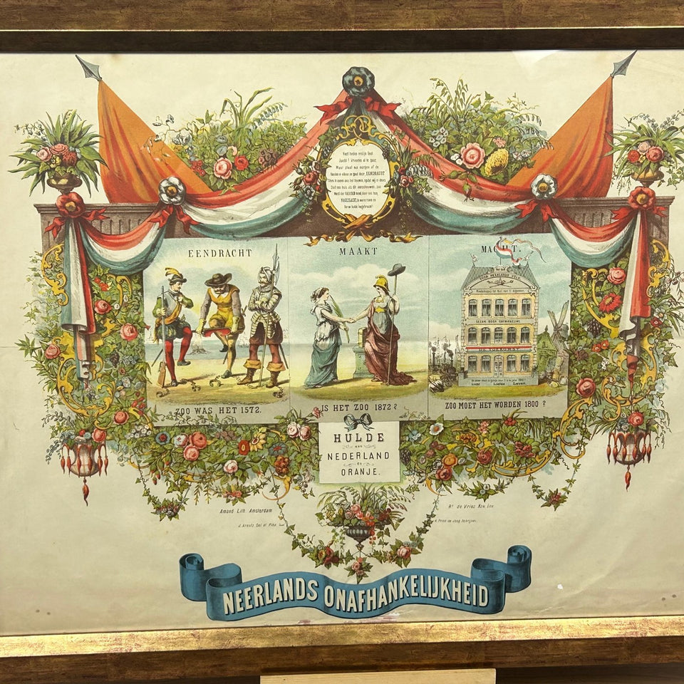 Amand -  Isaäc Arentz, naar Remmert de Vries Kz. - Neerlands Onafhankelijkheid