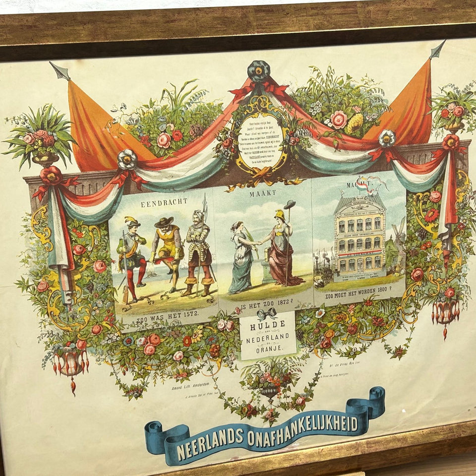 Amand -  Isaäc Arentz, naar Remmert de Vries Kz. - Neerlands Onafhankelijkheid