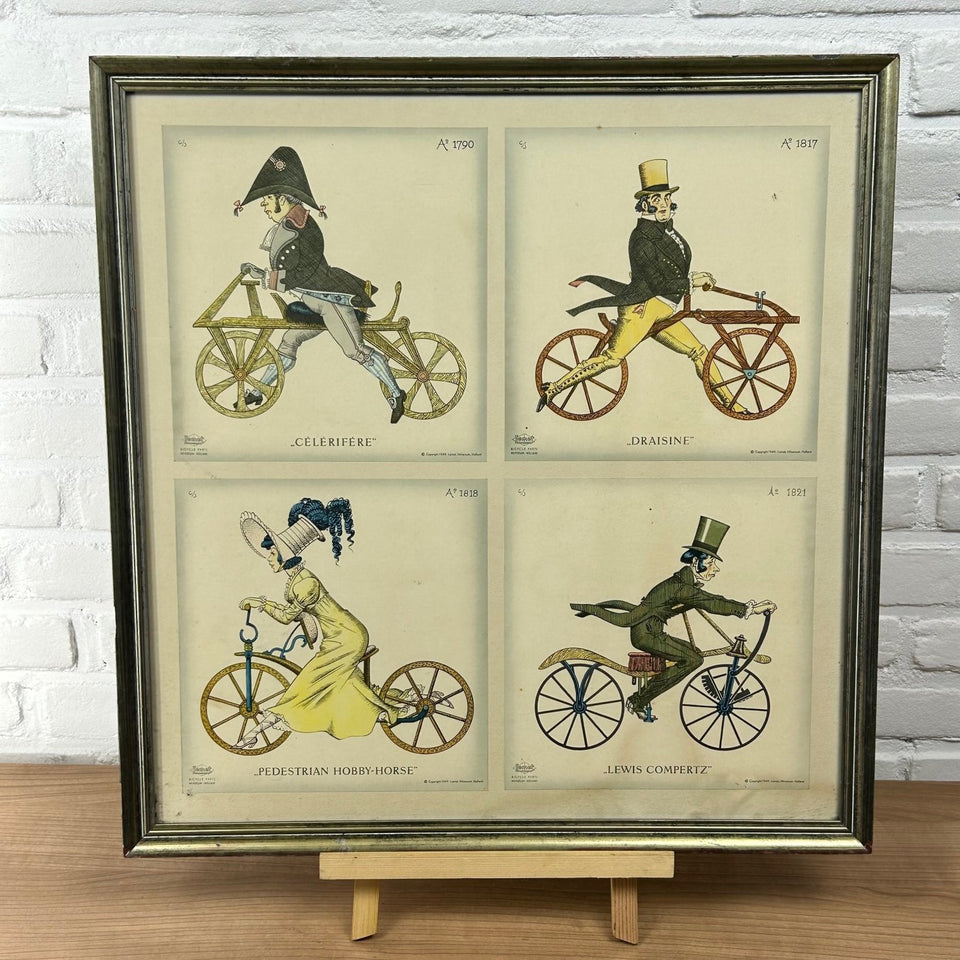 Lemet - Antique Bicycle prints