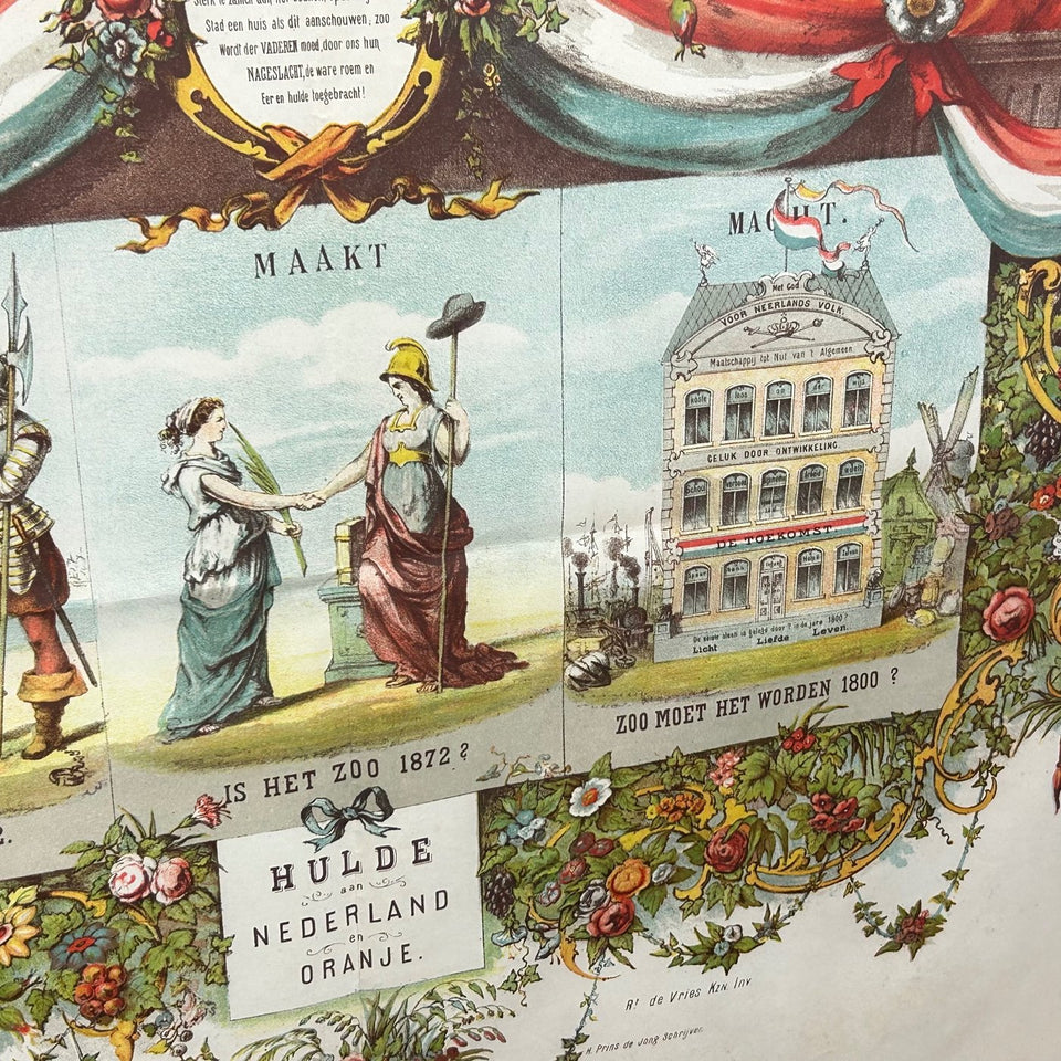 Amand -  Isaäc Arentz, naar Remmert de Vries Kz. - Neerlands Onafhankelijkheid