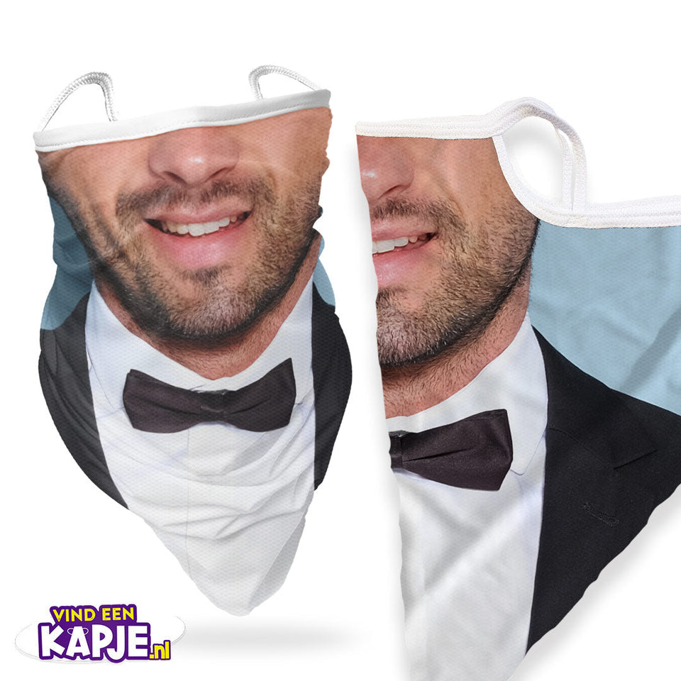 3 x James Tuxedo - Bandana - Neck Gaiter - Sleeve - Scarf