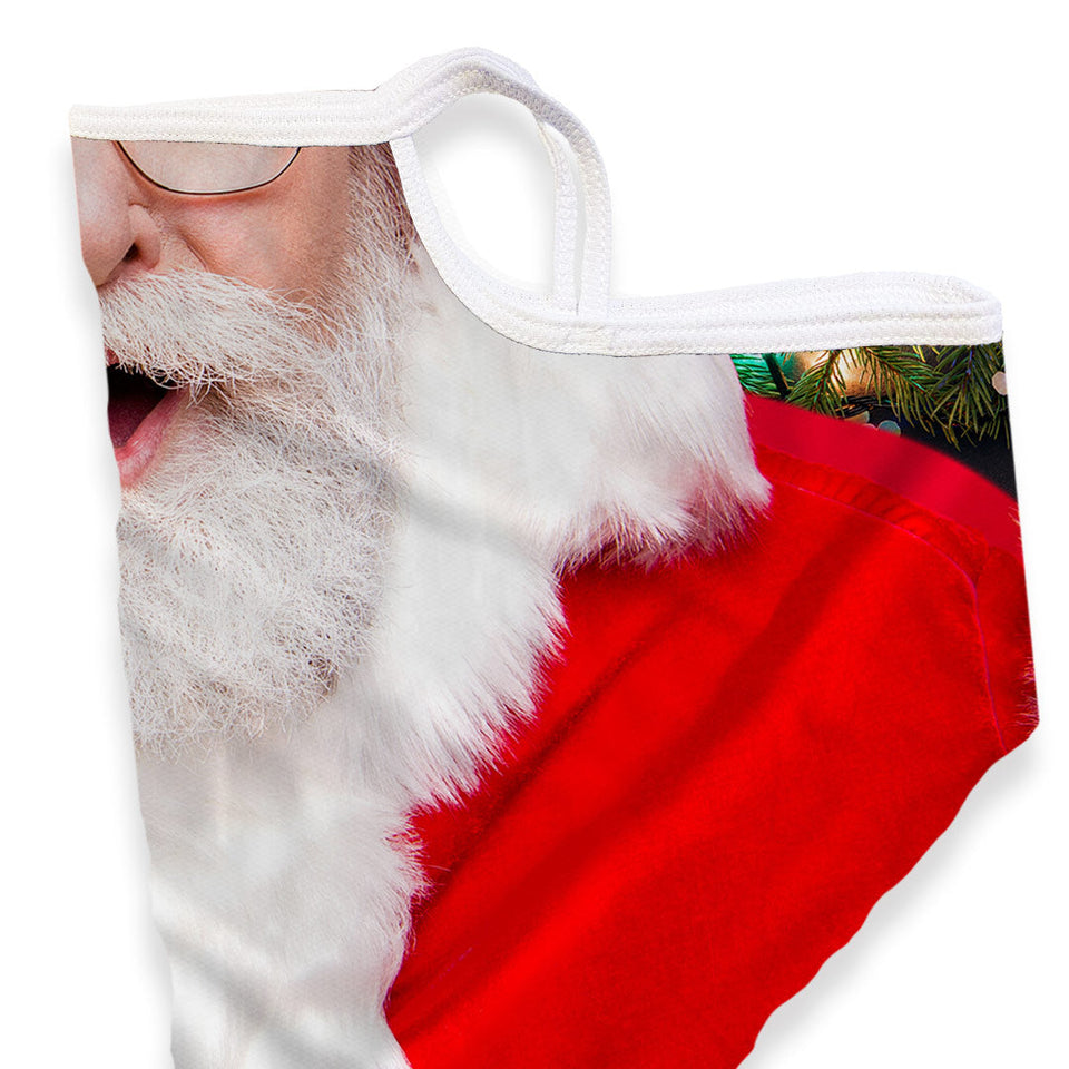 3 x Santa - Bandana - Neck Gaiter - Sleeve - Scarf