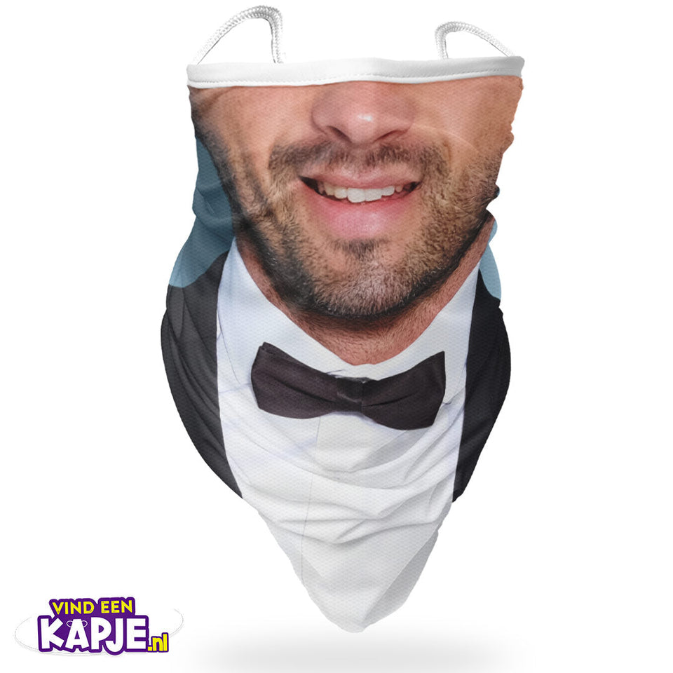 3 x James Tuxedo - Bandana - Neck Gaiter - Sleeve - Scarf