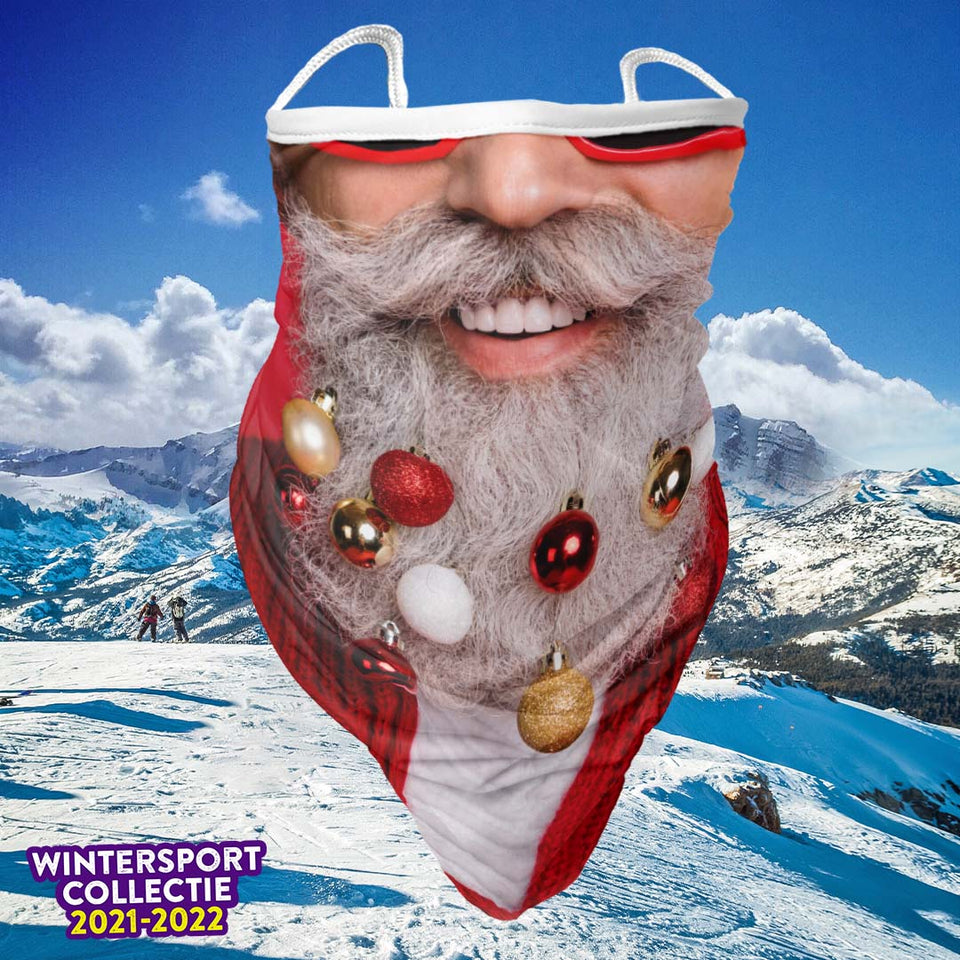 3 x Beard with balls 2 - Bandana - Neck Gaiter - Sleeve - Scarf