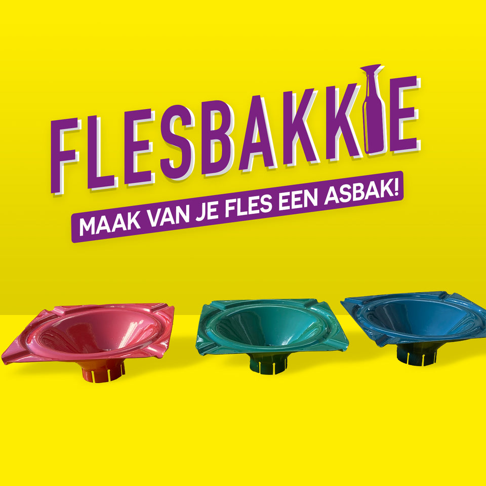 Asbak Gadget: Flesbakkie!