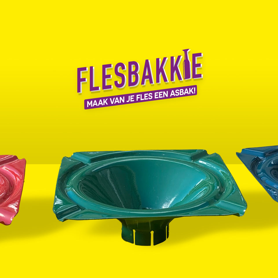 Asbak Gadget: Flesbakkie!