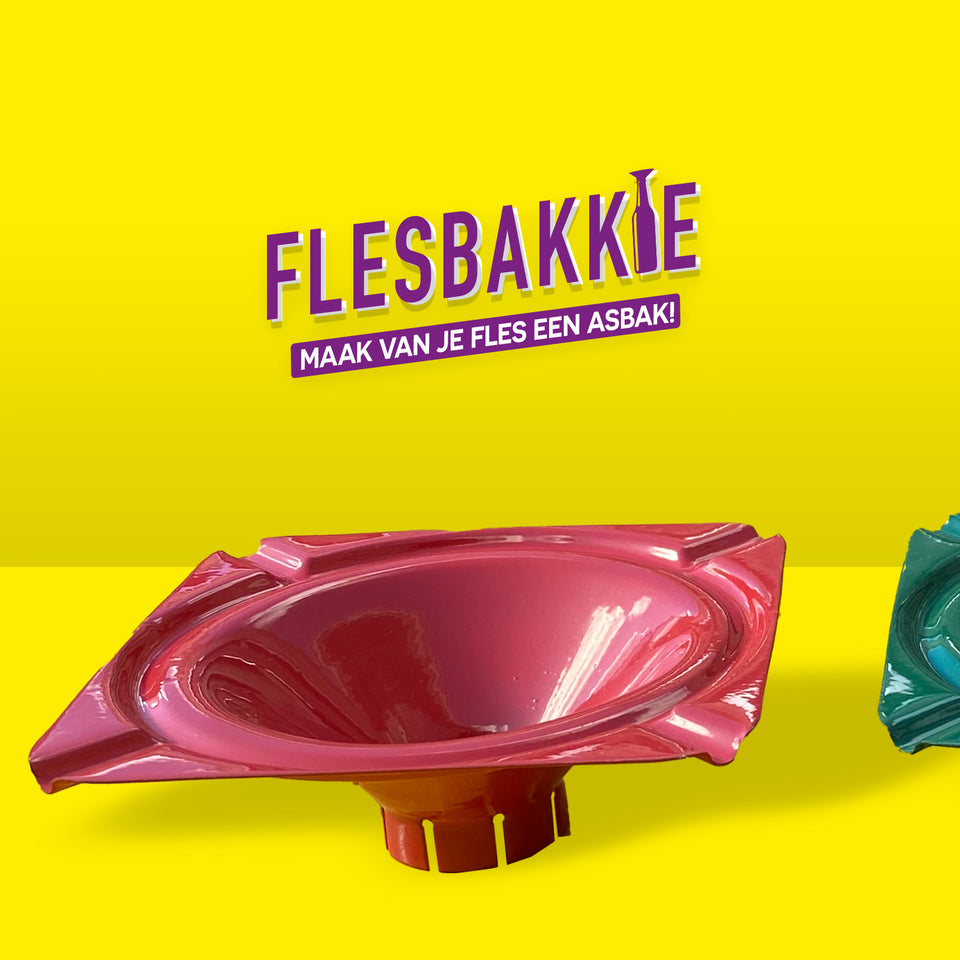 Asbak Gadget: Flesbakkie!