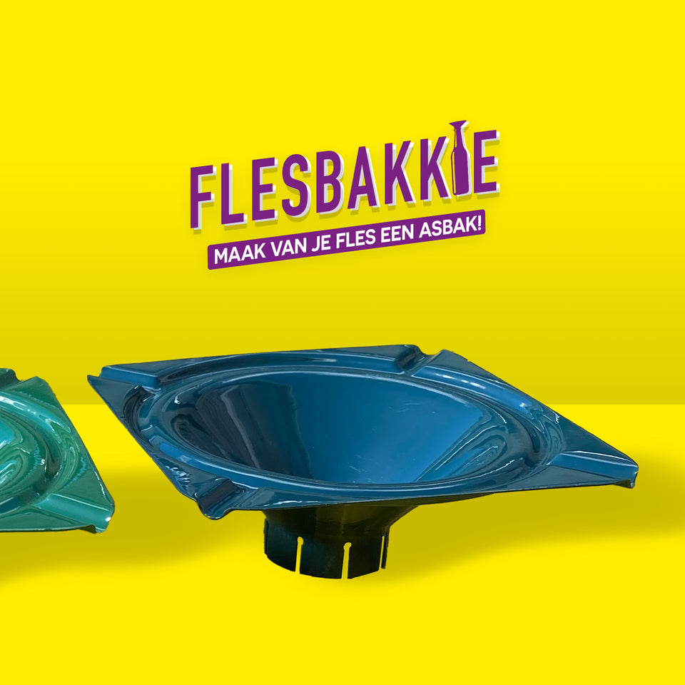 Asbak Gadget: Flesbakkie!