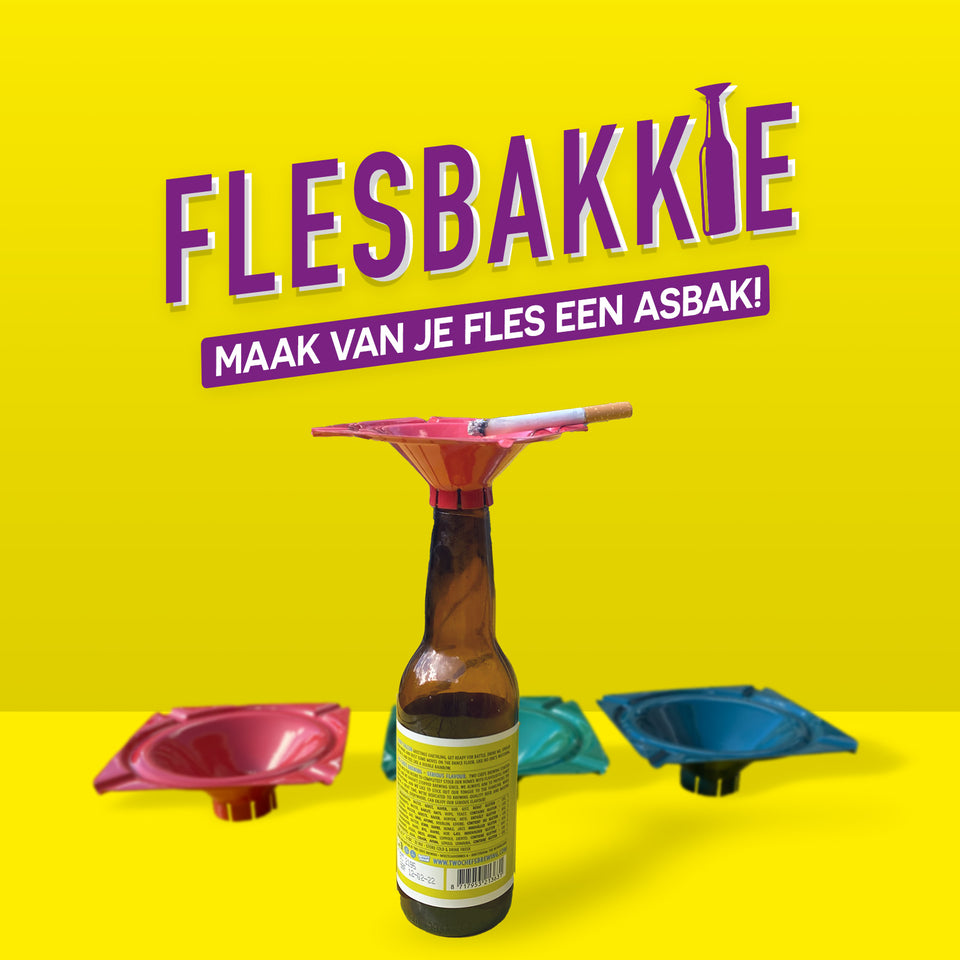 Asbak Gadget: Flesbakkie!