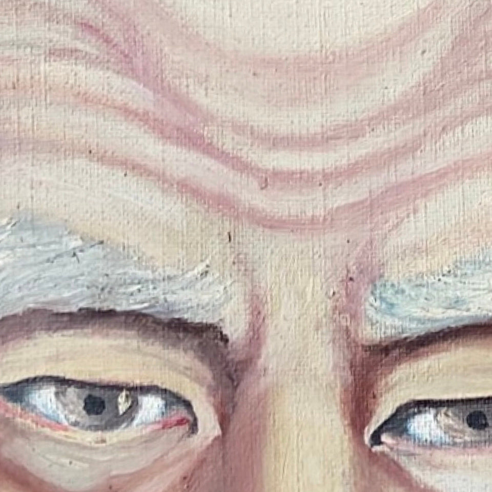 Lao Tzu - Large painting of Ancient Taoism philosopher