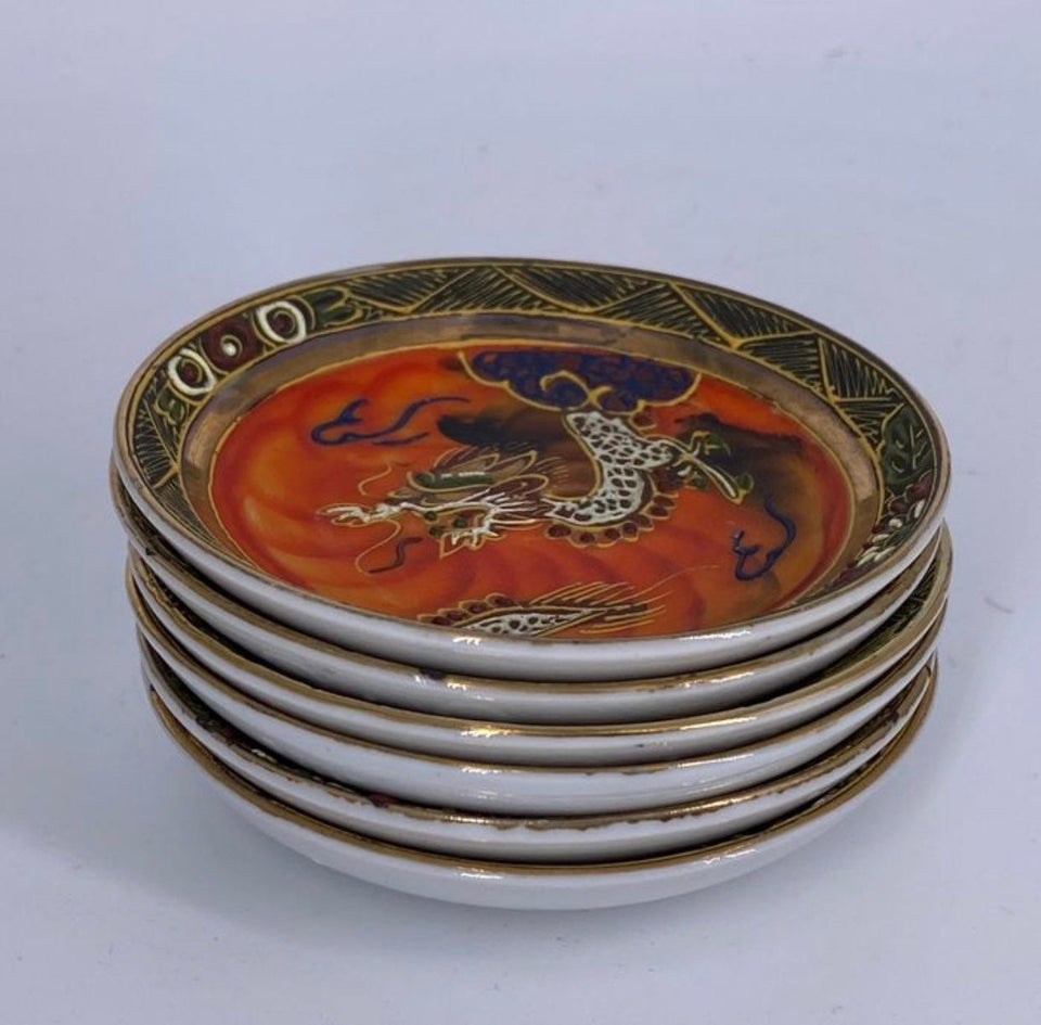 6 Chinese plates Yamada China Porcelain
