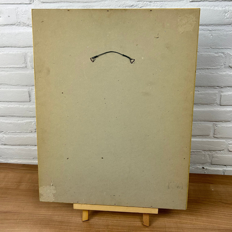 Holy Maria - Christian Embroidery - Cottonwork - Framed