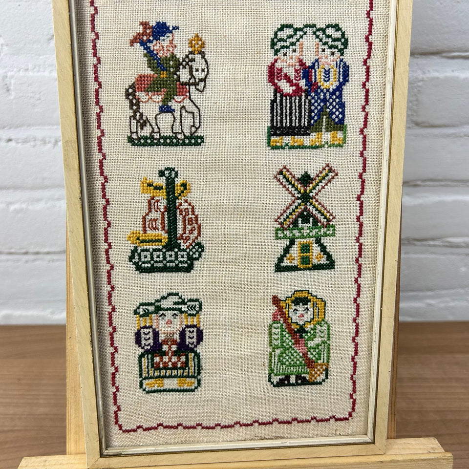 Embroidery - Cottonwork - Framed
