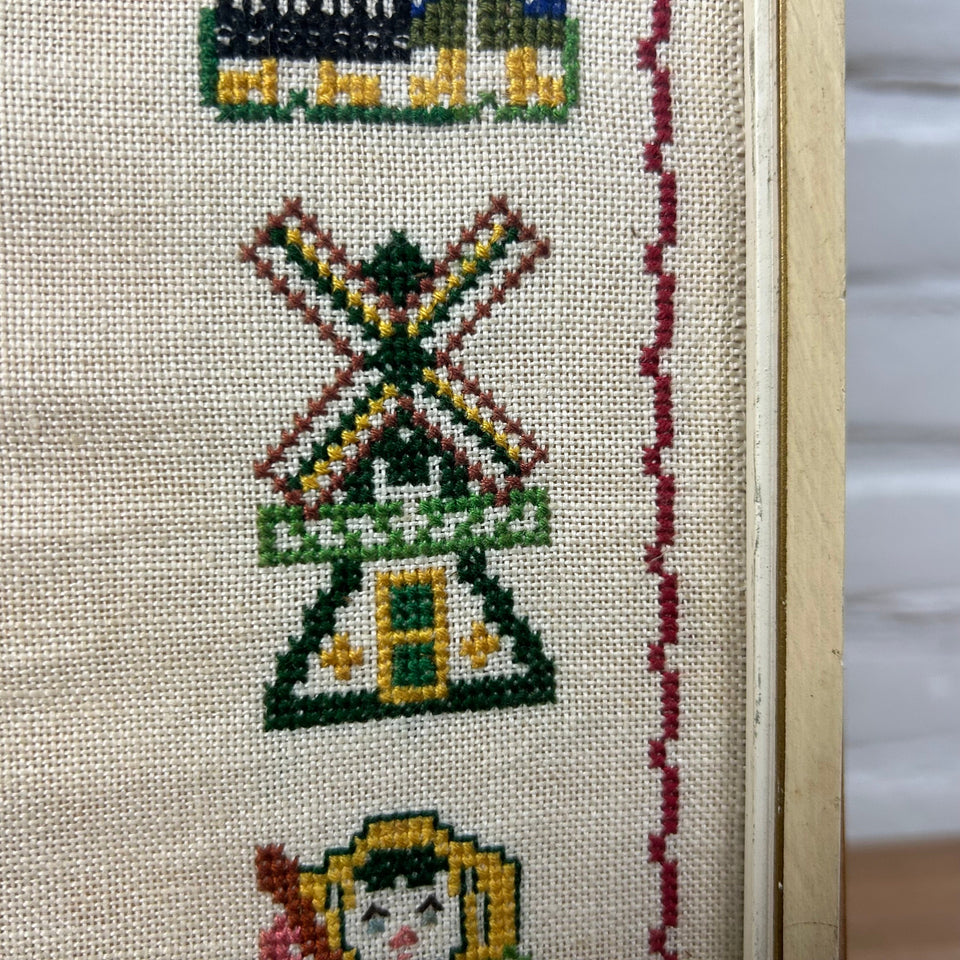 Embroidery - Cottonwork - Framed