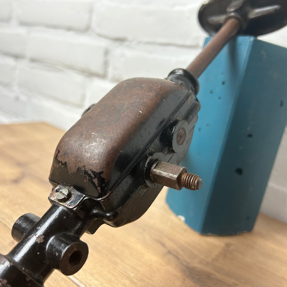 Antique cast iron hand drill