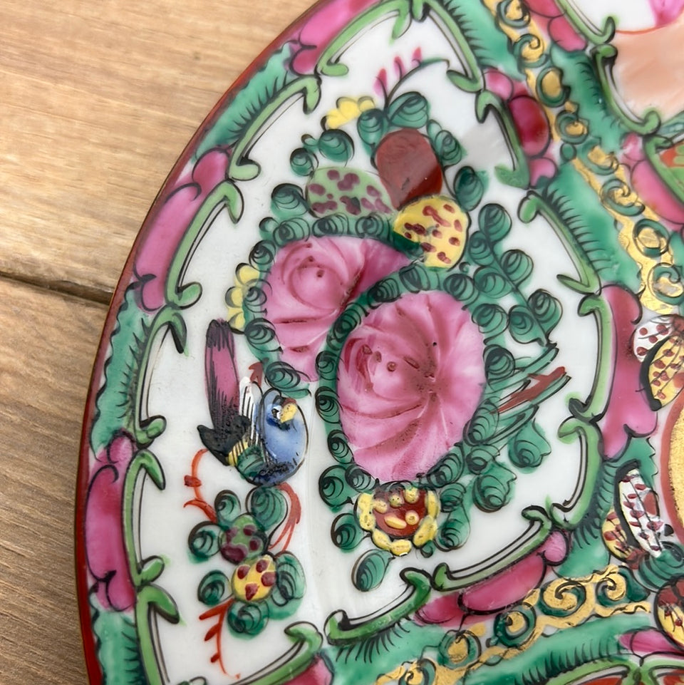 Set of 3 Hand painted Chinese plates