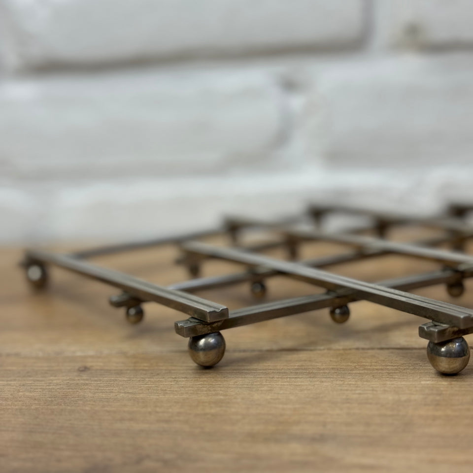 Jacques Adnet - Vintage Folding trivet or coaster