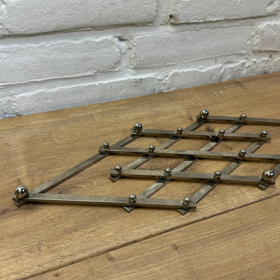 Jacques Adnet - Vintage Folding trivet or coaster