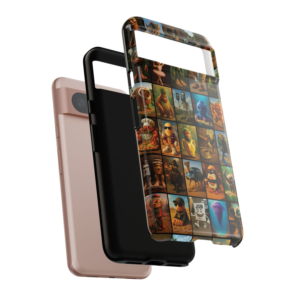 Brain Rot Collage Smartphone Case - All the Italian Brainrot characters