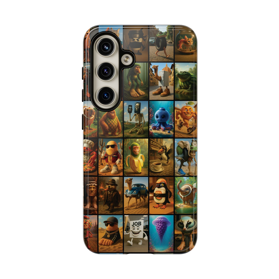 Brain Rot Collage Smartphone Case - All the Italian Brainrot characters