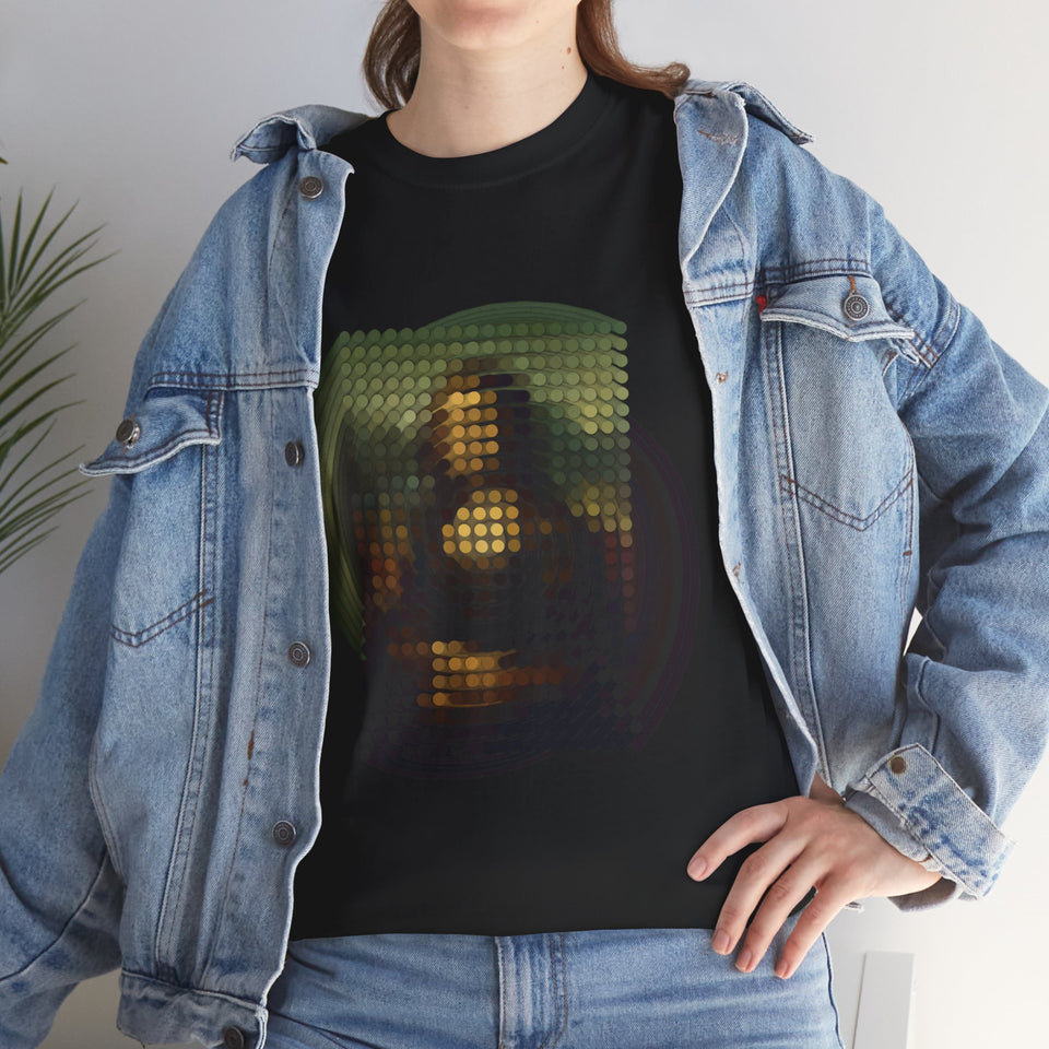 Mona Lisa Dots Art - Abstract -  T-Shirt - PepArt Clothing - | Art T-Shirt |