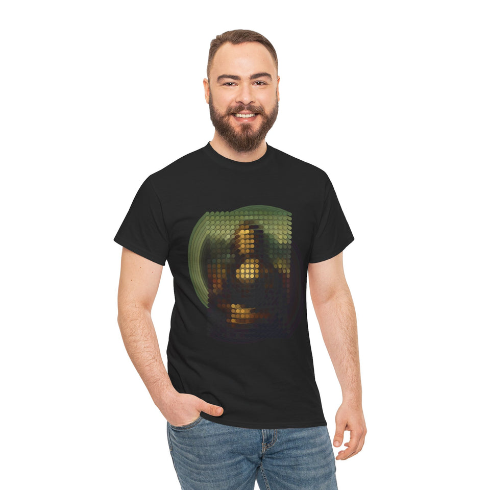 Mona Lisa Dots Art - Abstract -  T-Shirt - PepArt Clothing - | Art T-Shirt |