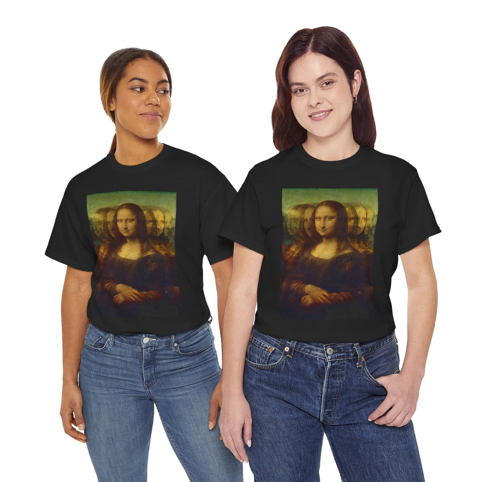 Mona Lisa “Catch Her Smile” T-Shirt - Pep-Art Clothing - | Art T-Shirt |