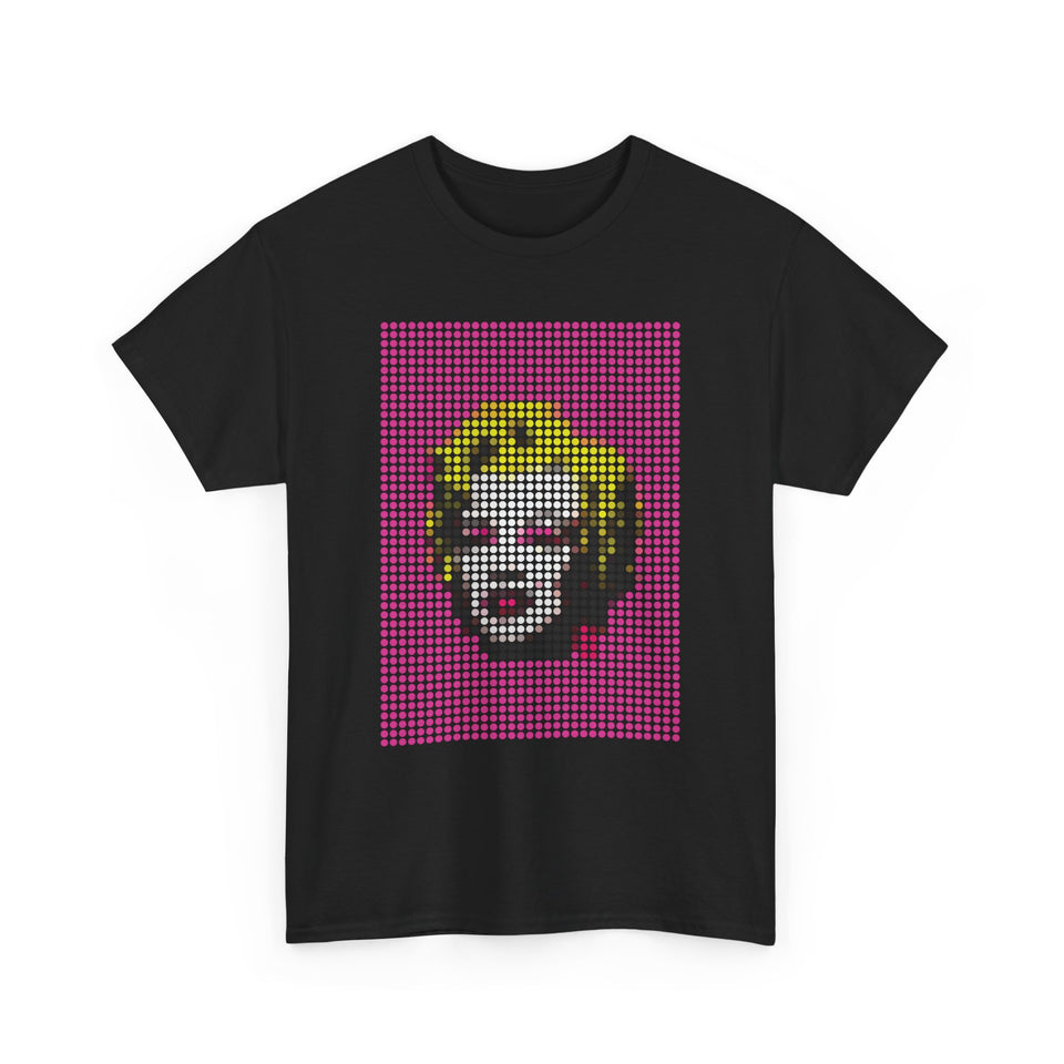 Warhol's Marilyn - Dots Art  T-Shirt - Pep-Art Clothing - | Art T-Shirt |