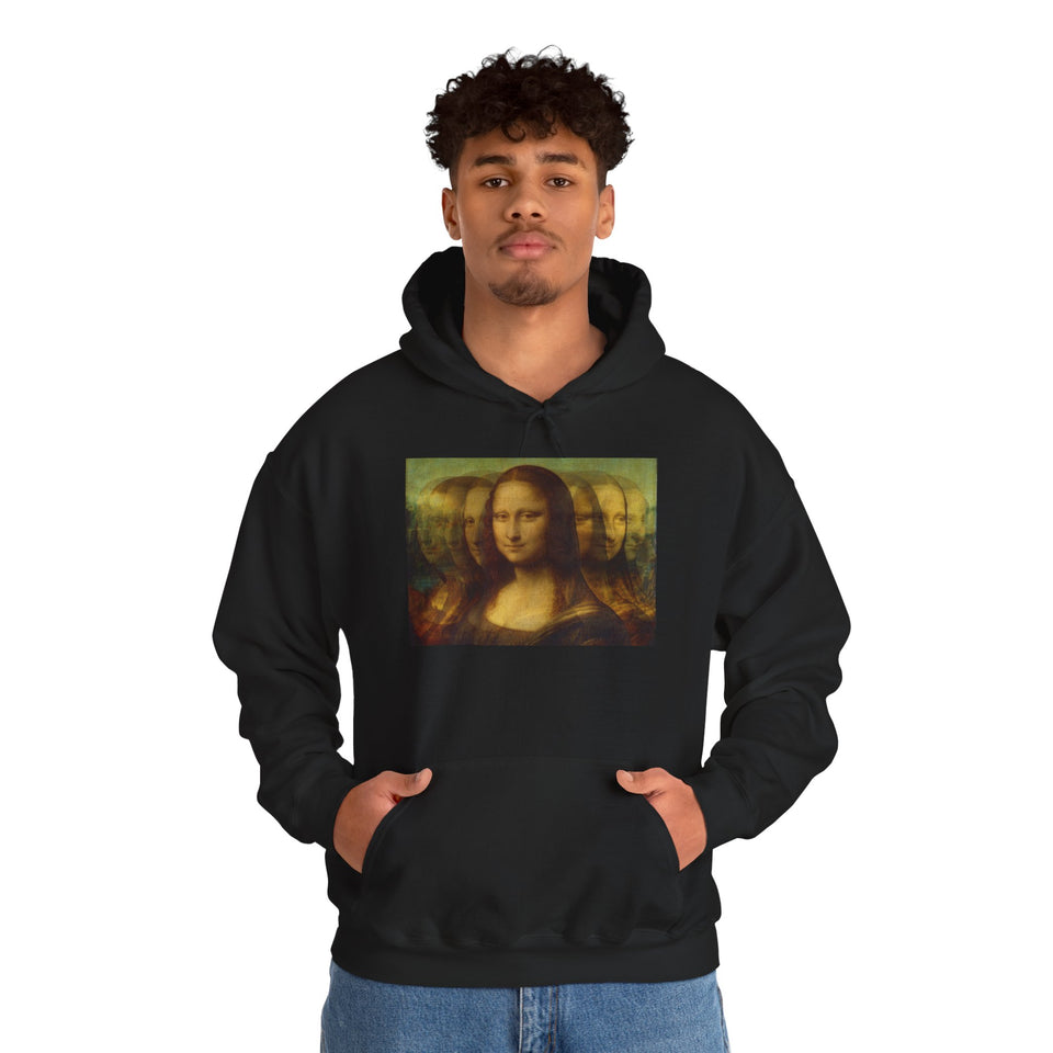 Mona Lisa “Catch Her Smile” Hoodie - PepArt Clothing - DaVinci's masterpiece - Art Hoodie