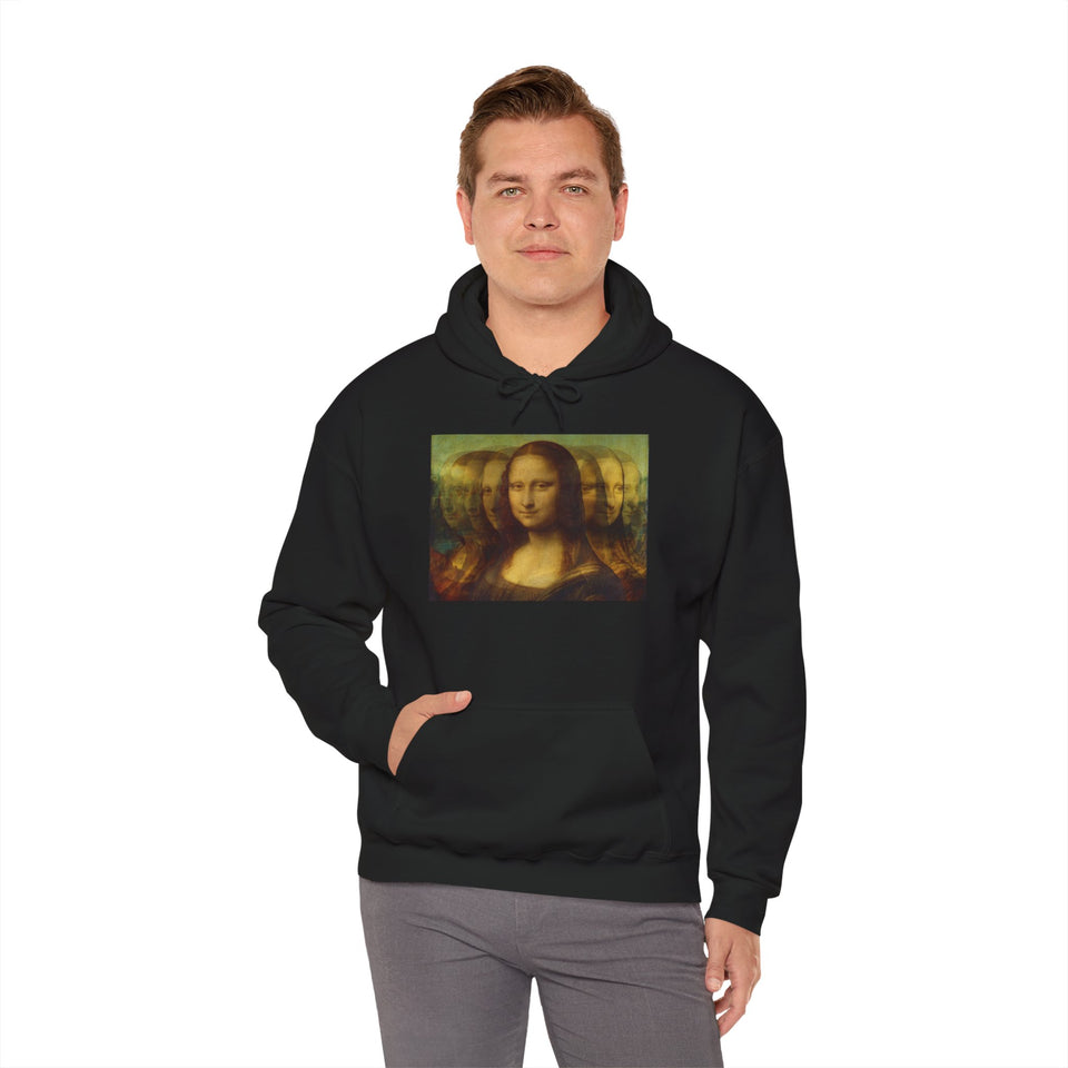 Mona Lisa “Catch Her Smile” Hoodie - PepArt Clothing - DaVinci's masterpiece - Art Hoodie