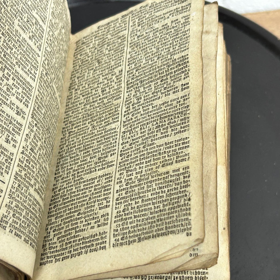 Antique 18th Century Bible from the Netherlands