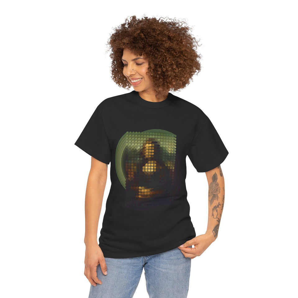 Mona Lisa Dots Art - Abstract -  T-Shirt - PepArt Clothing - | Art T-Shirt |