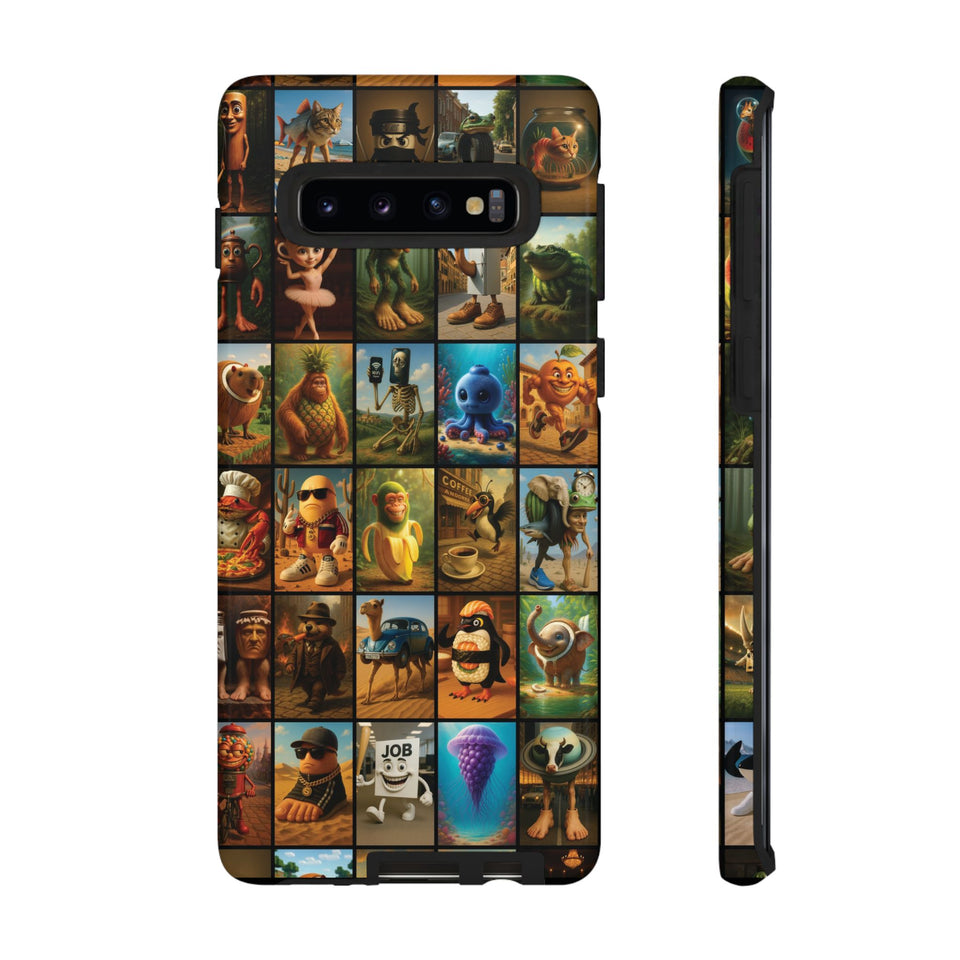 Brain Rot Collage Smartphone Case - All the Italian Brainrot characters