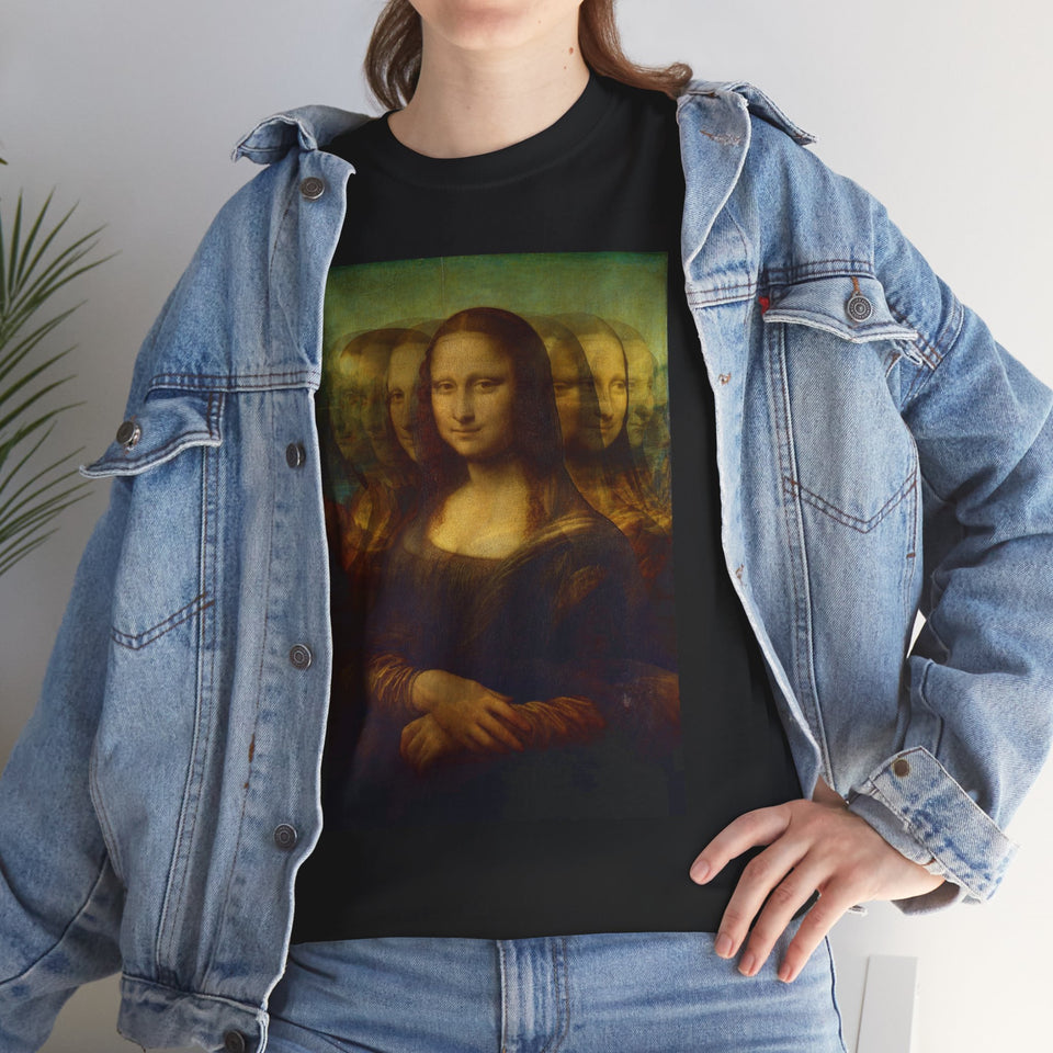 Mona Lisa “Catch Her Smile” T-Shirt - Pep-Art Clothing - | Art T-Shirt |