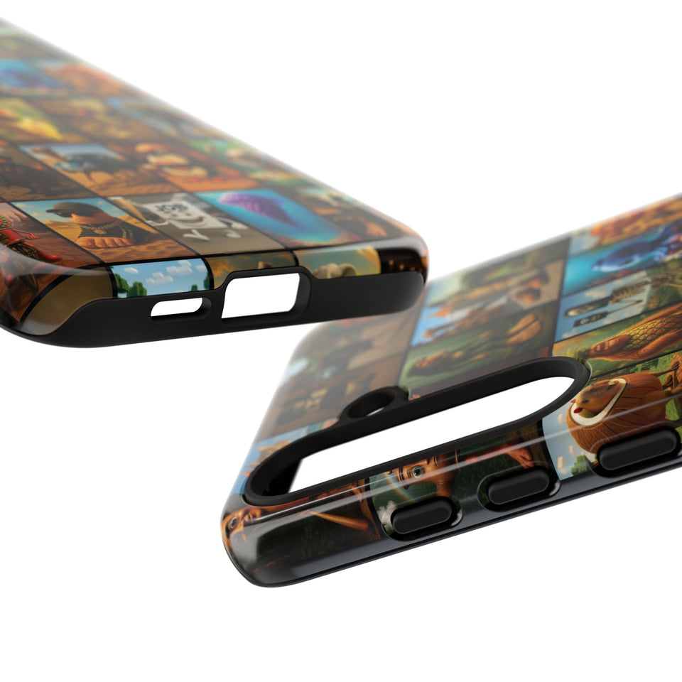 Brain Rot Collage Smartphone Case - All the Italian Brainrot characters