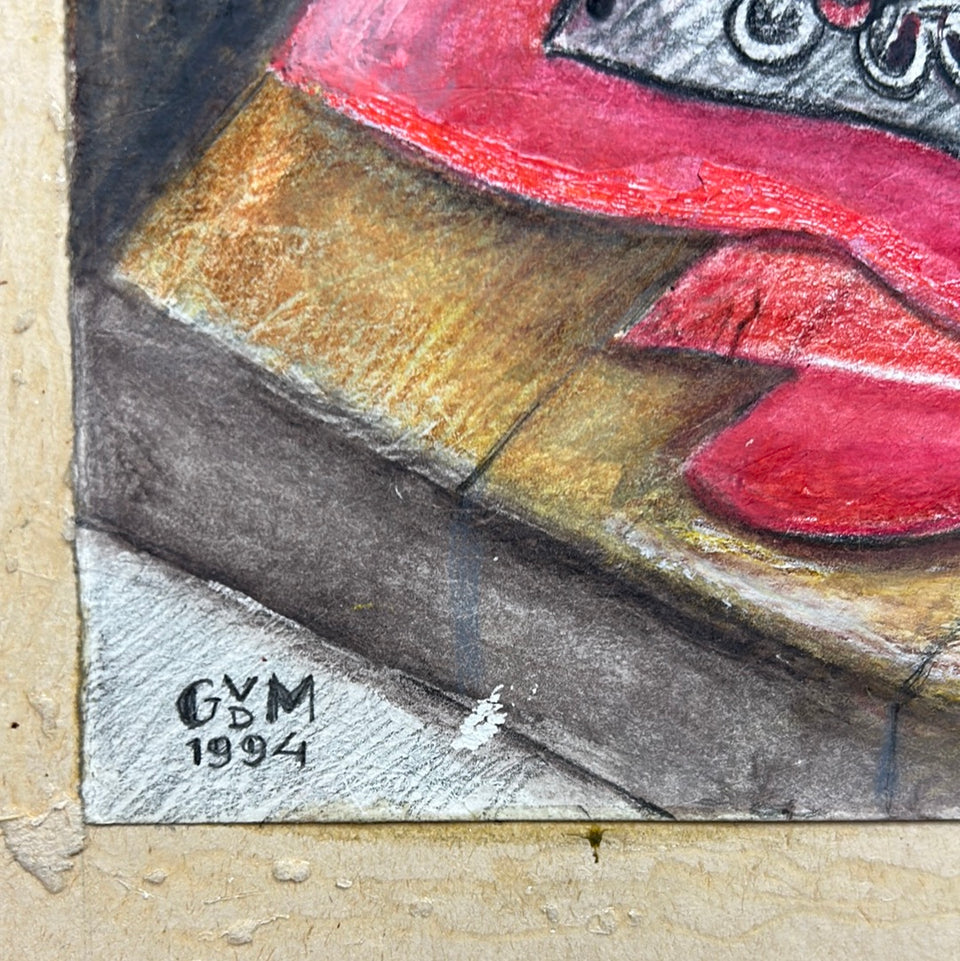 Still life with coffee grinder - 1994 - Gijs van der Meyden