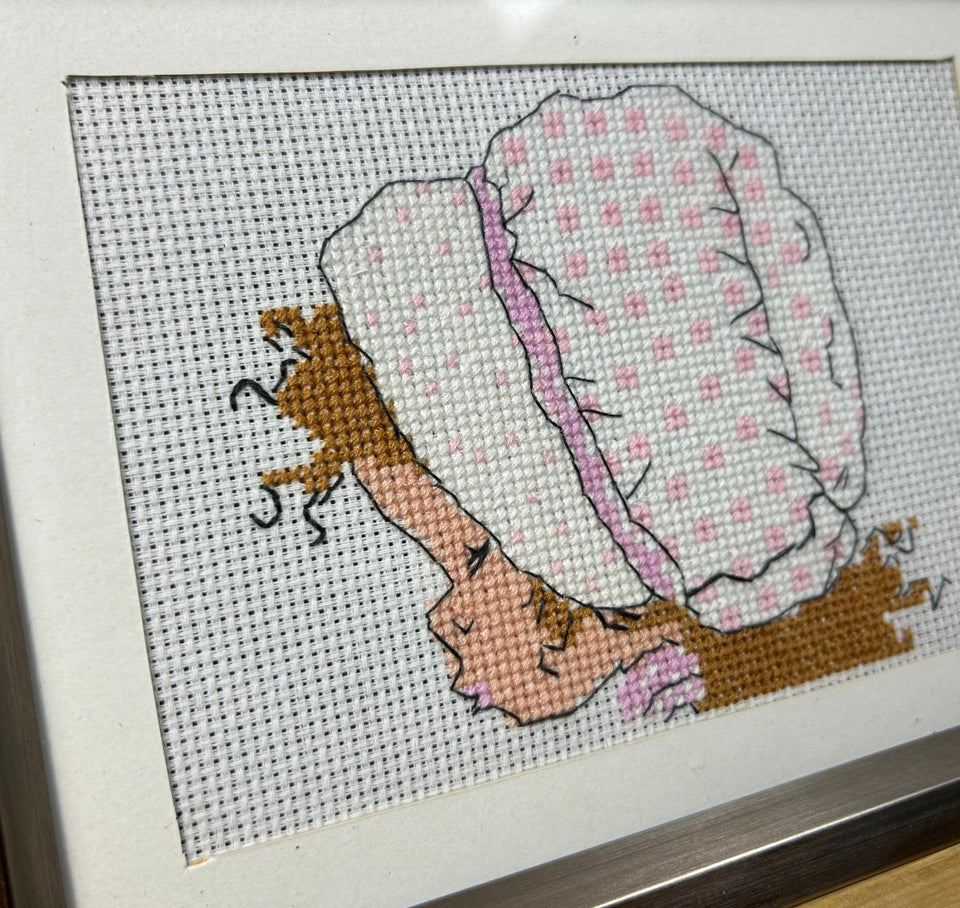 Sarah Kay Embroideries Set of Vintage Embroideries by illustrator Vivien Kubbos