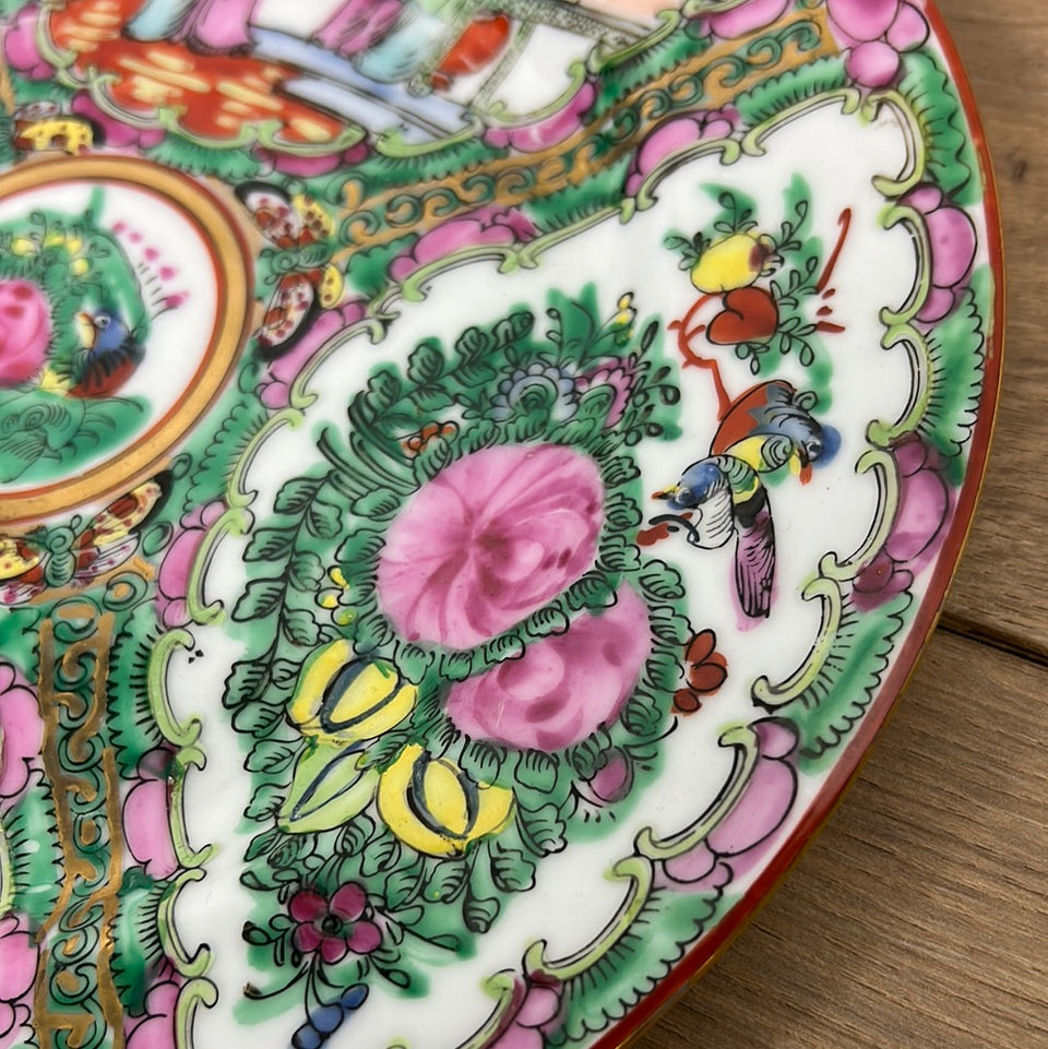 Set of 3 Hand painted Chinese plates