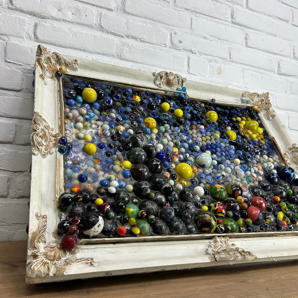 Starry Night of Marbles - Original artwork - Also available as printed version